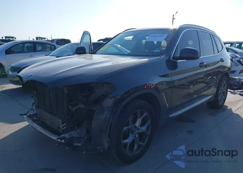 2020 BMW X3 Sdrive30I z USA, uszkodzony, nr VIN 5UXTY3C05LLU70769